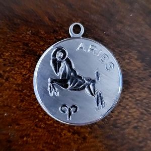 Vintage Aries Wells Sterling Silver Pendant